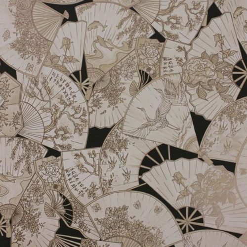 Fanfare Black-Cream-Gold W7146-05